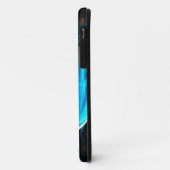 blauwe bloem  Case-Mate iPhone case (Achterkant/links)