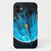 blauwe bloem  Case-Mate iPhone case (Achterkant)