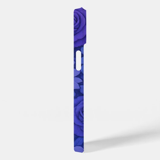 Blauwe bloem Elegant Botanisch Case-Mate iPhone Case (Achterkant / Rechts)