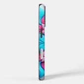 Blauwe Bloem Harmonie Case-Mate iPhone Case (Achterkant / Rechts)
