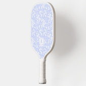 Blauwe Bloem Pickleball Paddle (Links)