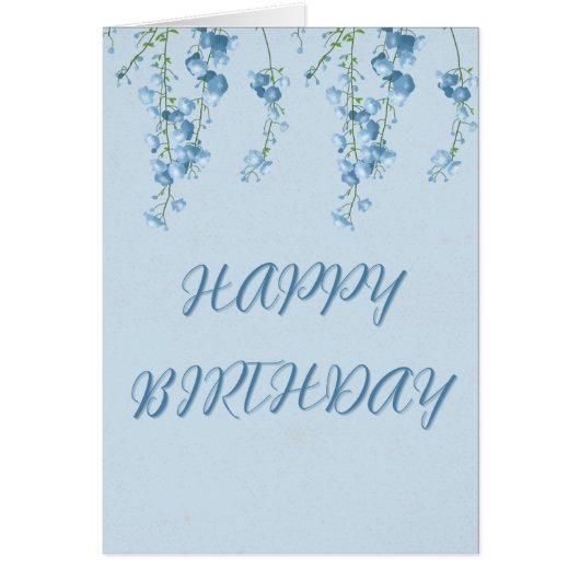 Blauwe bloemen (Voorkant)