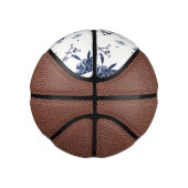 Blauwe bloemen basketbal (Rechts)