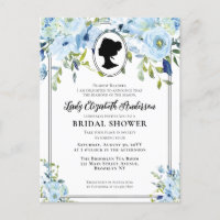  Blauwe Bloemen Regency Era Vrijgezellenfeest