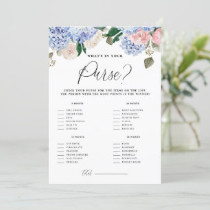 Blauwe bloemen wat er in je Kaart van het Spel zit