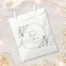 Blauwe bloemen, witte bloemen, Boho, Vrijgezellenf