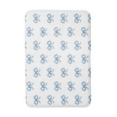 Blauwe bogen badmat (Voorkant Verticaal)