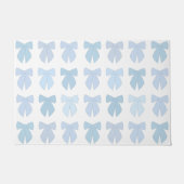 Blauwe bogen deurmat (Voorkant)