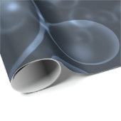 Blauwe bokeh cadeaupapier (Rol Hoek)