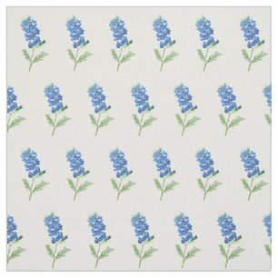 Blauwe Bonnets Blauwe Bloemen Texas Wildflower pat Stof