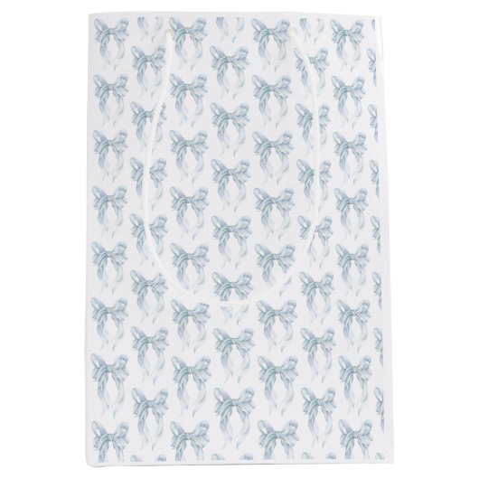 Blauwe Boog Medium Cadeauzakje (Voorkant)
