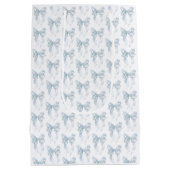 Blauwe Boog Medium Cadeauzakje (Achterkant)