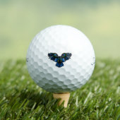 Blauwe boomgaard golfballen (Insitu Shirt)