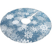 Blauwe boomrok kerstboom rok (Gekanteld)