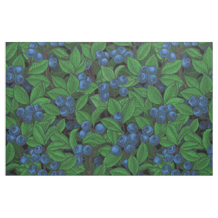 Blauwe bosbes stof