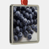 Blauwe bosbessen 2 metalen ornament (Rechts)