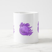 Blauwe bosbessen en roam jumbo mok (Voorkant)