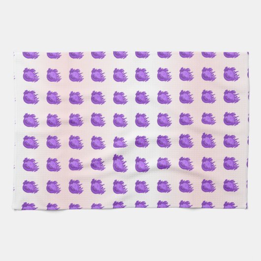 Blauwe bosbessen en roam theedoek (Horizontaal)