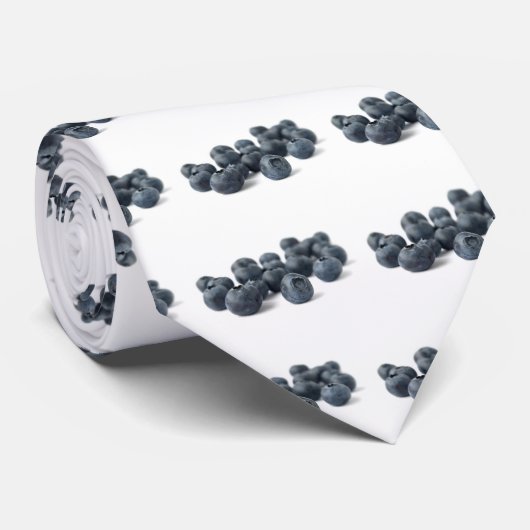 Blauwe bosbessen, vers stropdas (Opgerold)