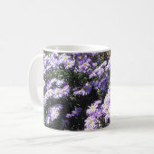 Blauwe Bossen Asters Koffiemok (Voorkant links)