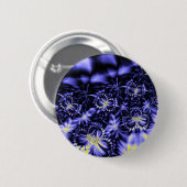 Blauwe boter ronde button 5,7 cm (Voorkant /achterkant)