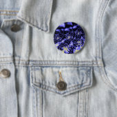 Blauwe boter ronde button 5,7 cm (In situ)