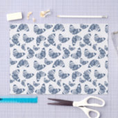 Blauwe boter tissuepapier (Craft)