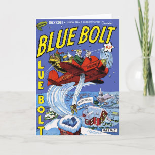 Blauwe Bout #7 Feestdagen Kaart