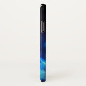 Blauwe boze schedel hoofd met ontsteking Case-Mate iPhone case (Achterkant / rechts)