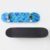 Blauwe brand skateboard (Horizontaal)