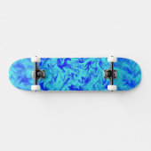 Blauwe brand skateboard (Horizontaal)