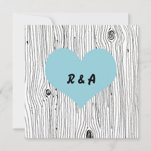 Blauwe bruinbruinbruinvissen kaart (Voorkant)