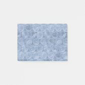 Blauwe bubbelomhulsel post-it® notes (Voorkant)