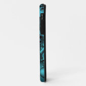 blauwe bubbels Case-Mate iPhone case (Achterkant/links)