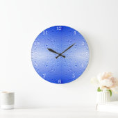 Blauwe bubels Acrylwand Grote Klok (Huis)