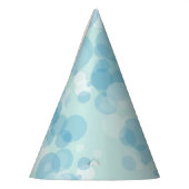 Blauwe bubels feesthoedjes (Links)