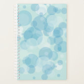 Blauwe bubels planner (Voorkant)