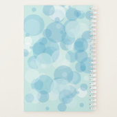 Blauwe bubels planner (Achterkant)