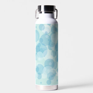 Blauwe bubels waterfles