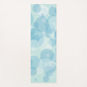 Blauwe bubels yogamat (Voorkant)