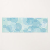 Blauwe bubels yogamat (Voorkant (horizontaal))