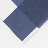 Blauwe Buffel Plaid Boerderij Kip Fleece Deken (Hoek)