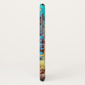 BLAUWE BUTTERFLES MET GROENE GOUDEN Case-Mate iPhone CASE (Achterkant/links)