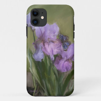 BLAUWE BUTTERFLY LANDING iPhone 11 HOESJE