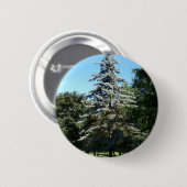 Blauwe Button (Voorkant /achterkant)