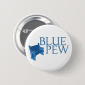 Blauwe Button (Voorkant /achterkant)