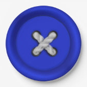 Blauwe Button Bord (Voorkant)