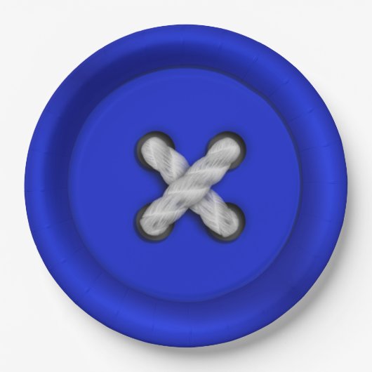 Blauwe Button Bord (Voorkant)
