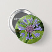 Blauwe Button van Cornflower (Voorkant /achterkant)