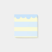 Blauwe Cake Post-it® Notes (Voorkant)